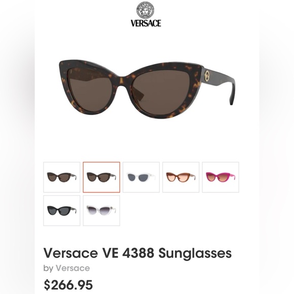VERSACE VE 4388 womens sunglasses 😎 - Picture 1 of 13